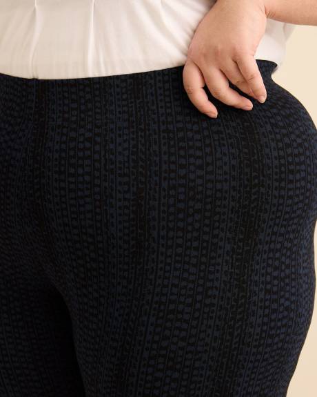 Legging tendance &agrave; pois et &agrave; rayures, tissu responsable