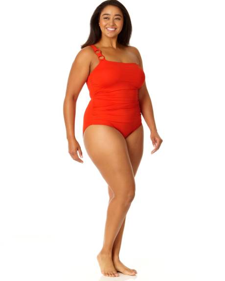Maillot une pièce asymétrique - Anne Cole
