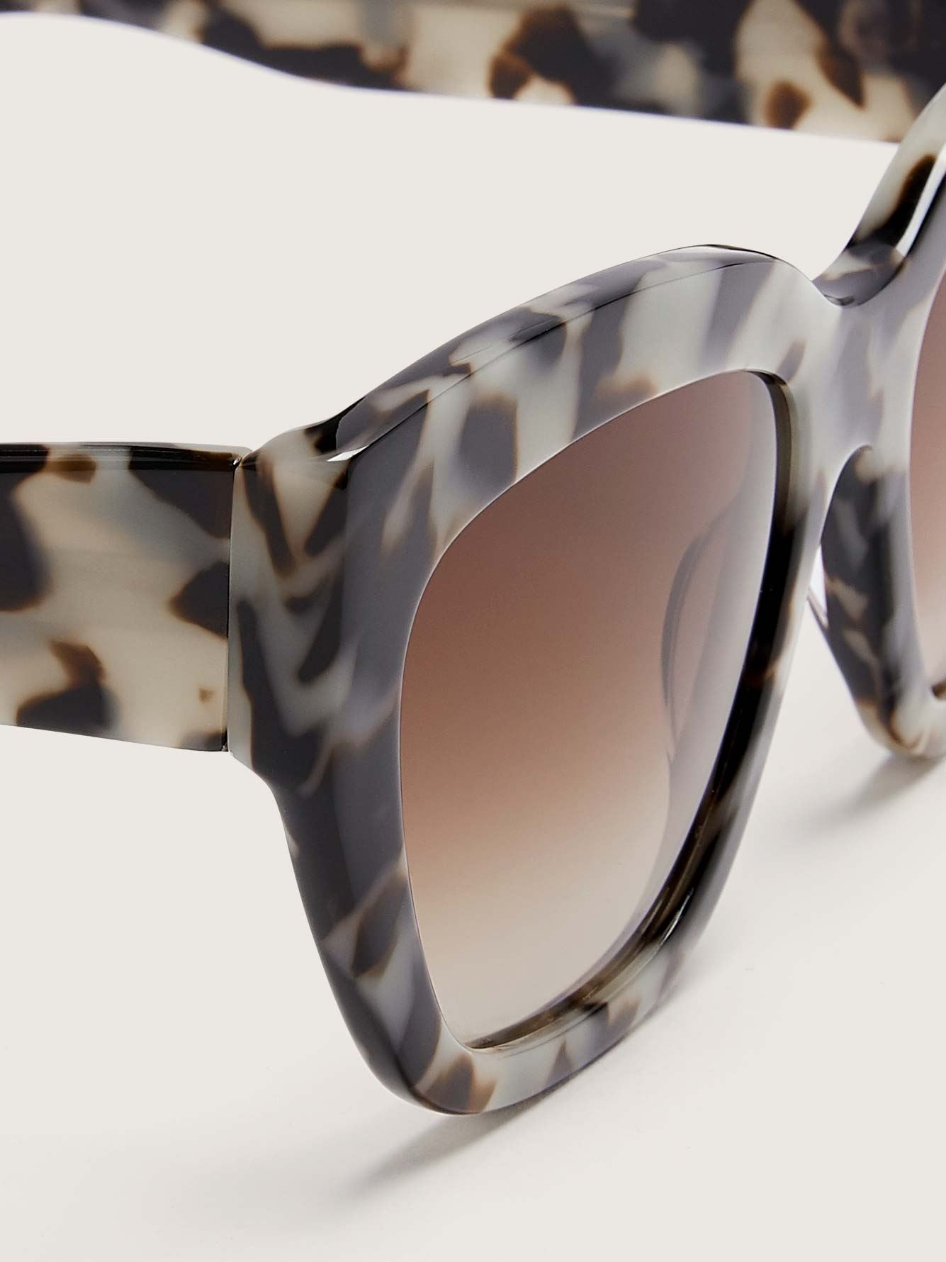 Lunettes de soleil écaille de tortue en acétate - Addition Elle