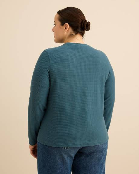 Haut à manches longues Brea Falls Grid - Columbia