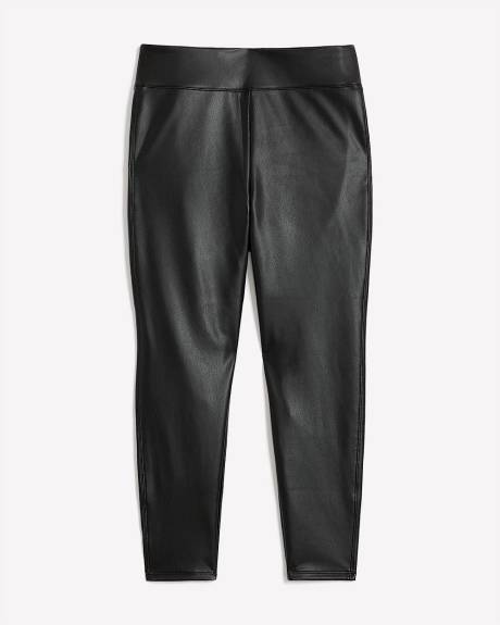 Legging tendance noir en faux cuir - Essentiels PENN.