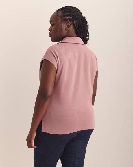 Extended Sleeves Polo - Addition Elle