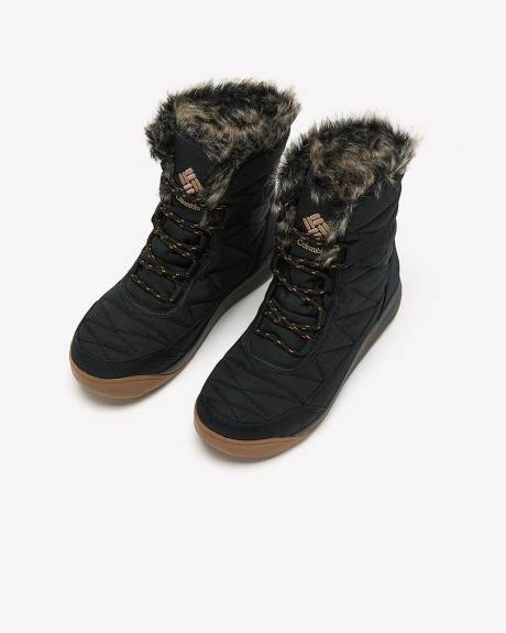 Botte Minx IV avec fourrure synthétique, pied large - Columbia