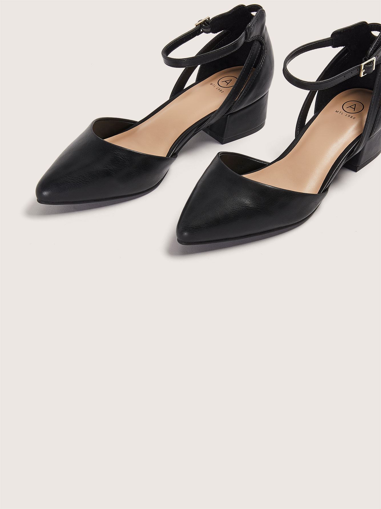 extra wide width block heels