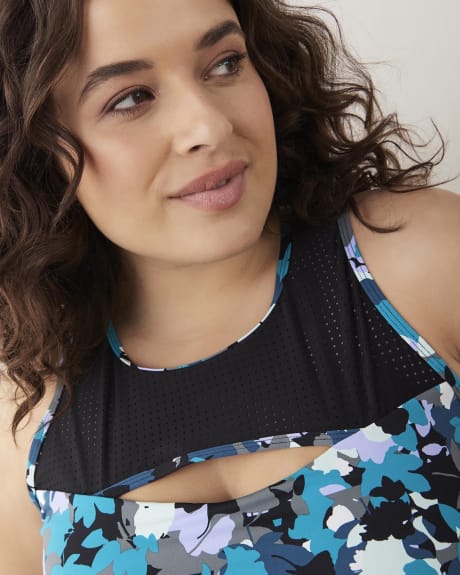Tankini à imprimé floral - Active Zone