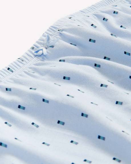 Pixel-Print Cotton Full Brief - ti Voglio