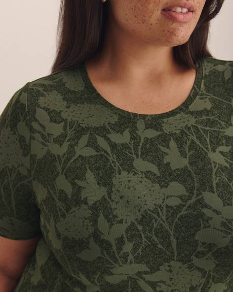 T-shirt imprimé, coupe moderne, tissu responsable - Addition Elle - Essentiels PENN.