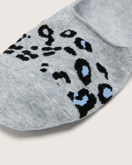 Animal Print Sneaker Socks