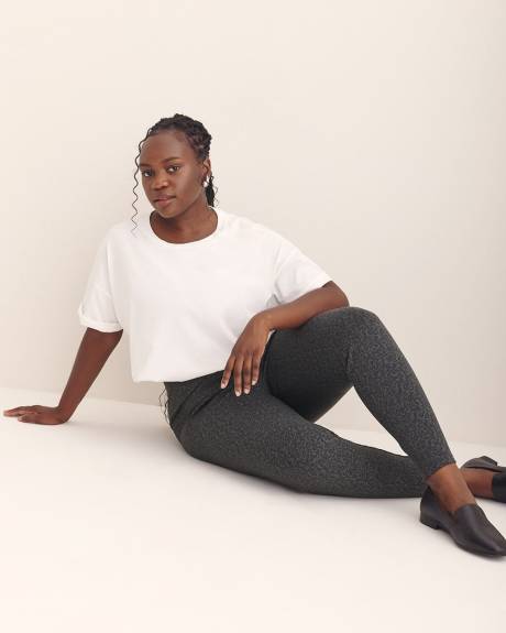 Legging tendance au fini texturé