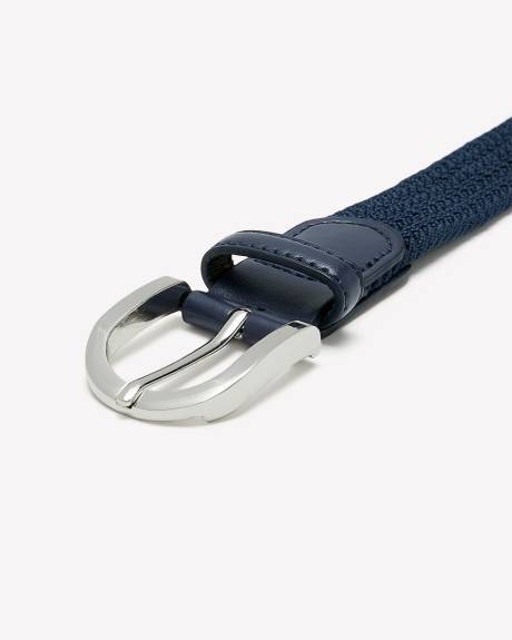 Ceinture tressée extensible