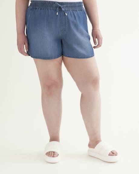 Responsible, 1948-Fit Tencel Pull-On Short - d/C JEANS
