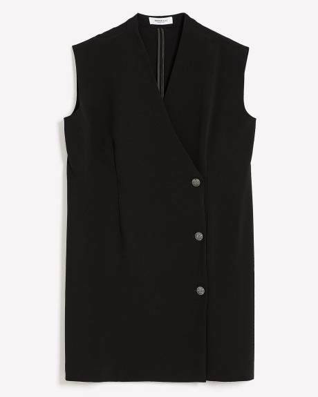 Robe-veston tissée sans manches - Addition Elle