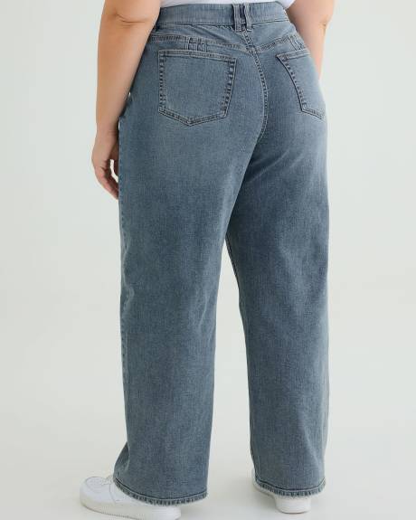 Responsible, Curvy-Fit Wide-Leg Jeans - d/C JEANS