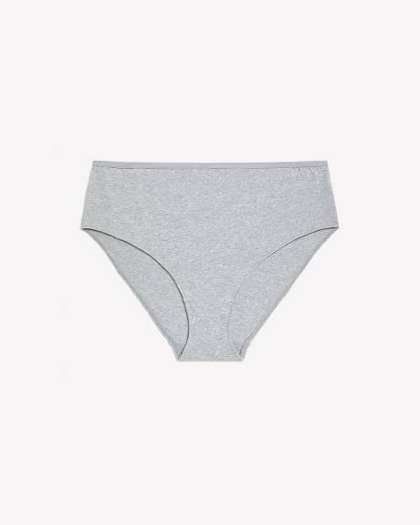 Culotte &eacute;chancr&eacute;e en coton &agrave; imprim&eacute; de coeurs - ti Voglio