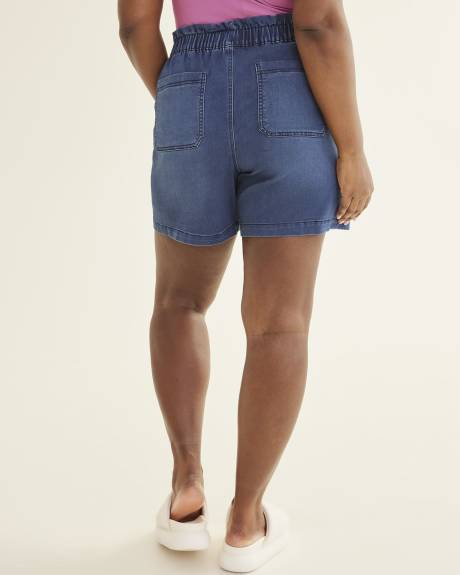 1948 Fit, Stretch Denim Short, Dark Wash - d/C JEANS