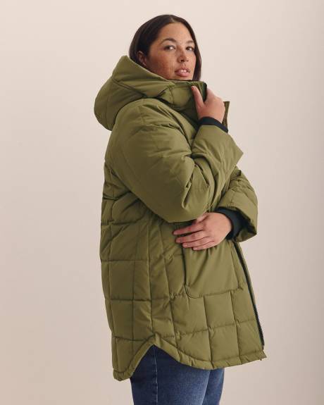 Parka antid&eacute;chirure avec capuche amovible