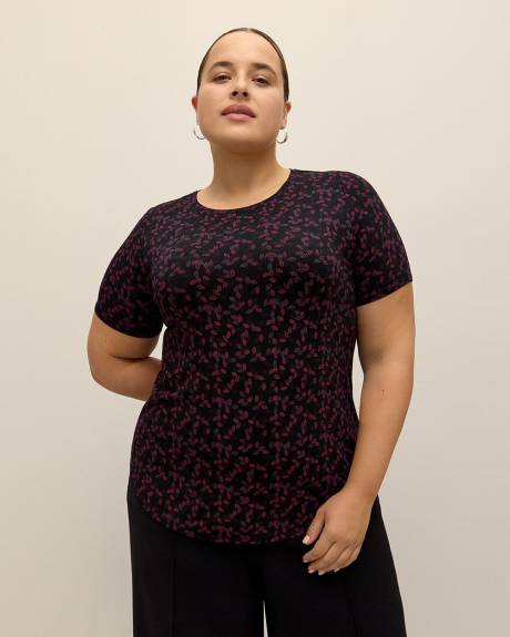 Responsible, Printed Modern-Fit Tee - Addition Elle - PENN. Essentials