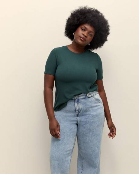 T-shirt coupe moderne, tissu responsable - Addition Elle - Essentiels PENN.
