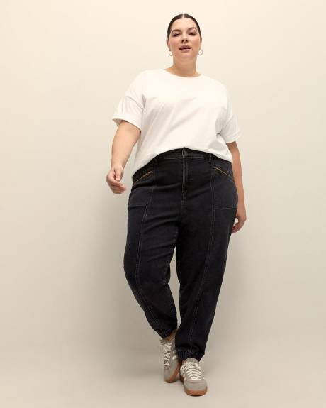 Pantalon style jogger en denim, tissu responsable - d/C JEANS