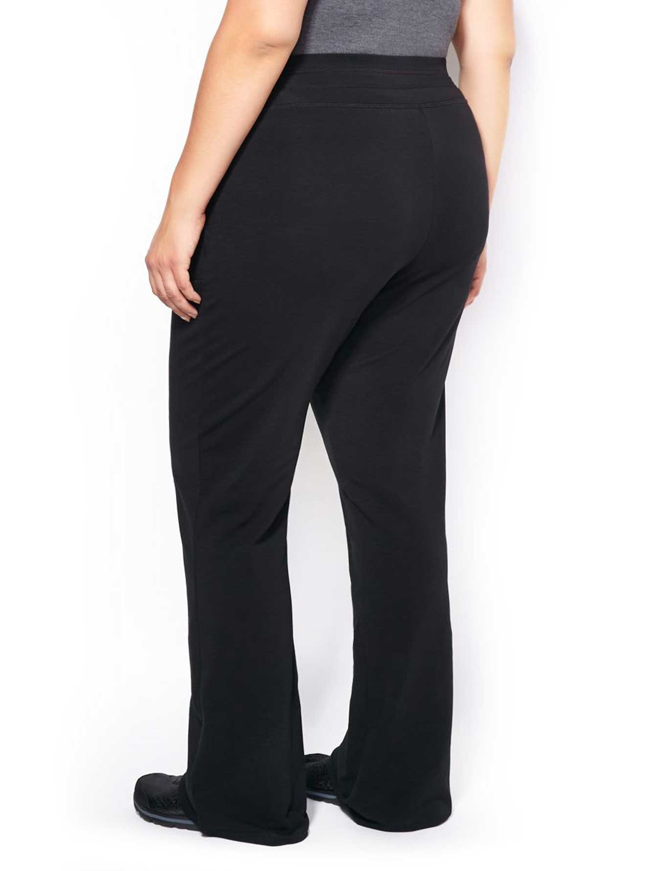 ActiveZone Basic Plus-Size Relaxed French Terry Pant | Penningtons