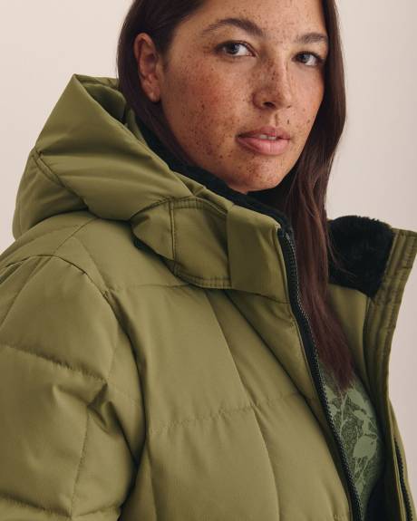 Parka antid&eacute;chirure avec capuche amovible