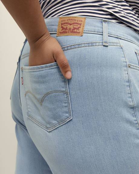 Light Blue Shaping Wide-Leg Denim, Tall - Levi's