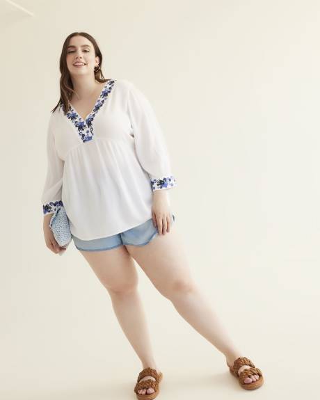 Responsible, 1948-Fit Tencel Pull-On Short - d/C JEANS