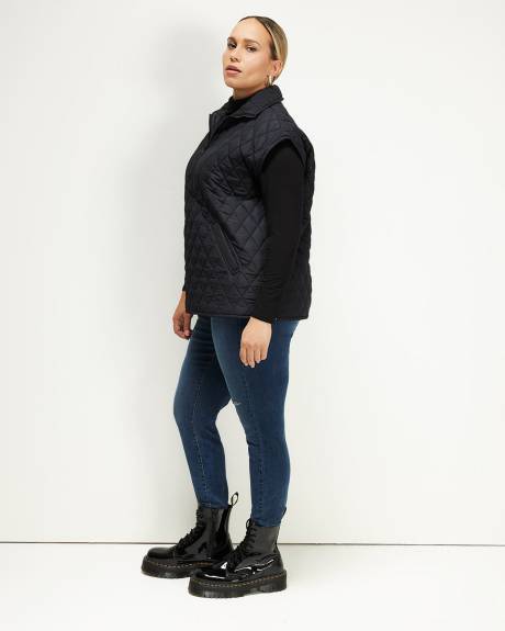Responsible, Quilted Popover Vest - Addition Elle