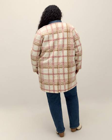Long-Sleeve Knit Coatigan