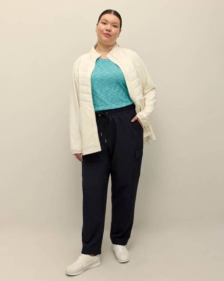 Pantalon cargo noir convertible - Active Zone