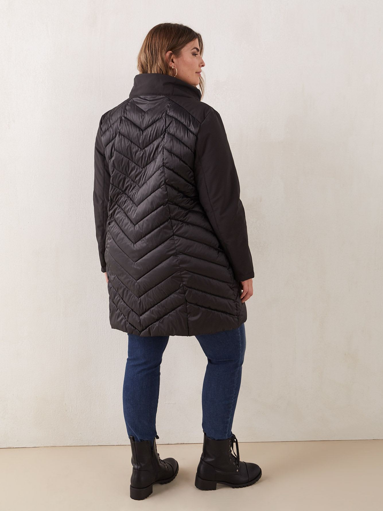 MixMedia Hooded Puffer Jacket Nuage Penningtons