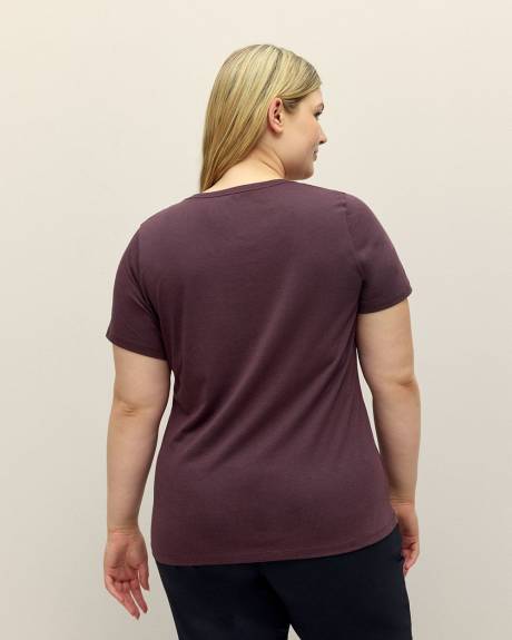 T-shirt à manches courtes avec imprimé de la forêt - Columbia