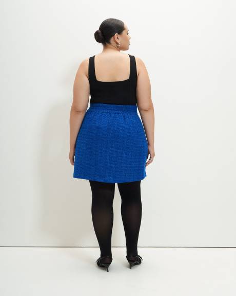 Jupe courte en tweed - Addition Elle