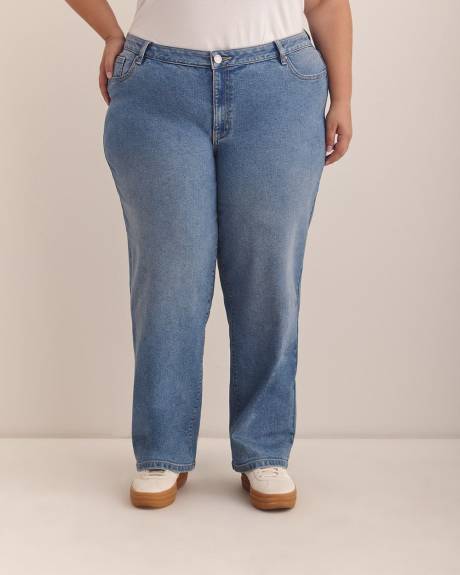 90s Low-Rise Relaxed Straight-Leg Denim - d/C JEANS