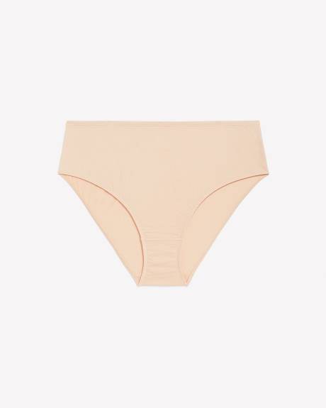 Culotte échancrée unie en coton - ti Voglio