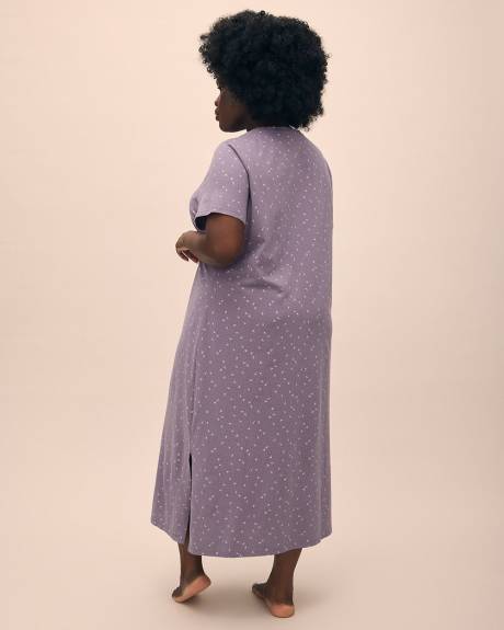 Robe de nuit longue fleurie - ti Voglio