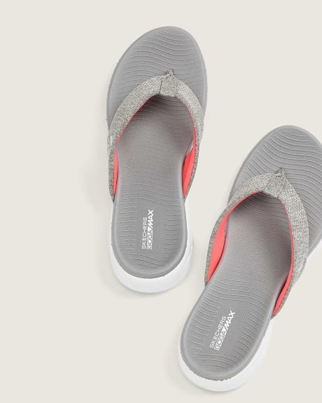 Wide-Fit On The Go 600 Heathered Sandal - Skechers