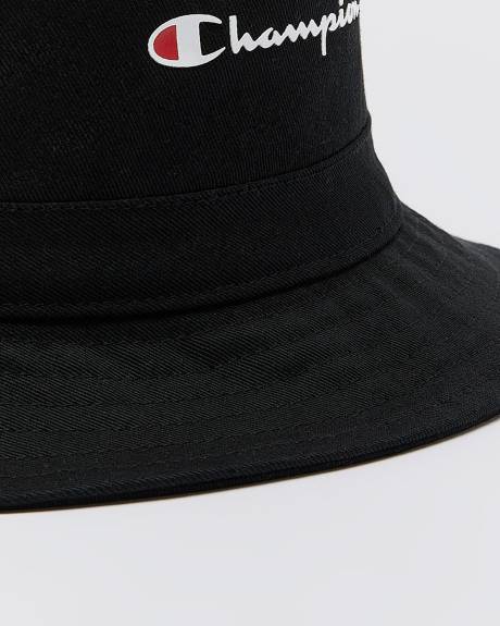 Cotton Twill Script Bucket Hat - Champion