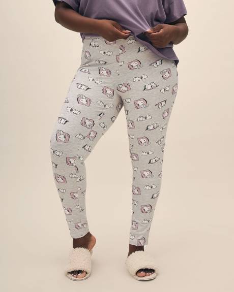 Legging pyjama à motif de Snoopy - ti Voglio