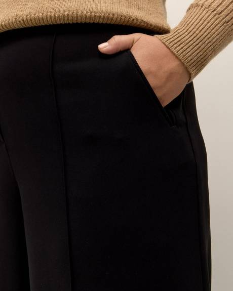 Black Wide-Leg Pant - Addition Elle