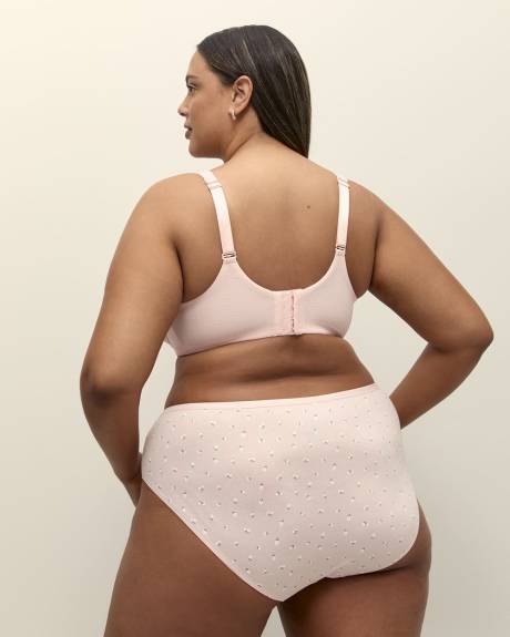 Soutien-gorge contour en pointelle rose, avec armatures - ti Voglio