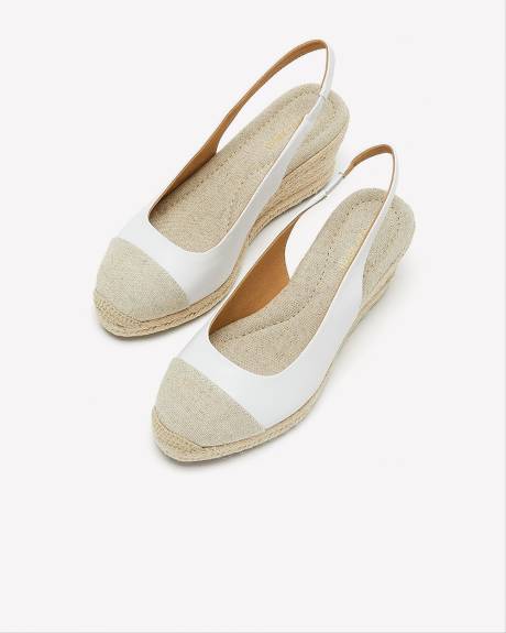 Wide-Width, Wedge Margie Espadrille - Easy Spirit