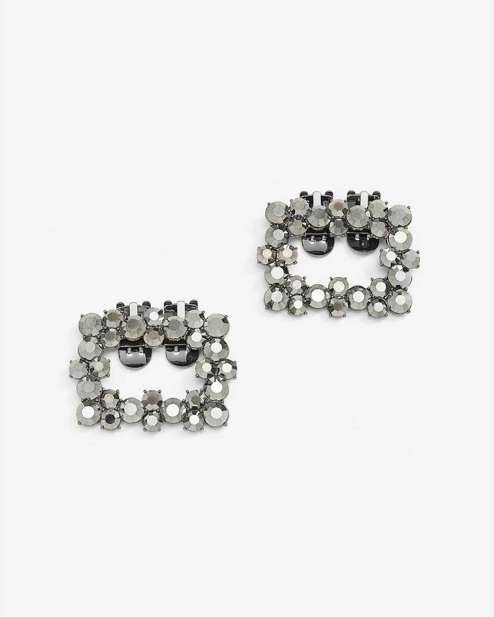 Square Rhinestone Shoe Clips, Set of 2 Penningtons