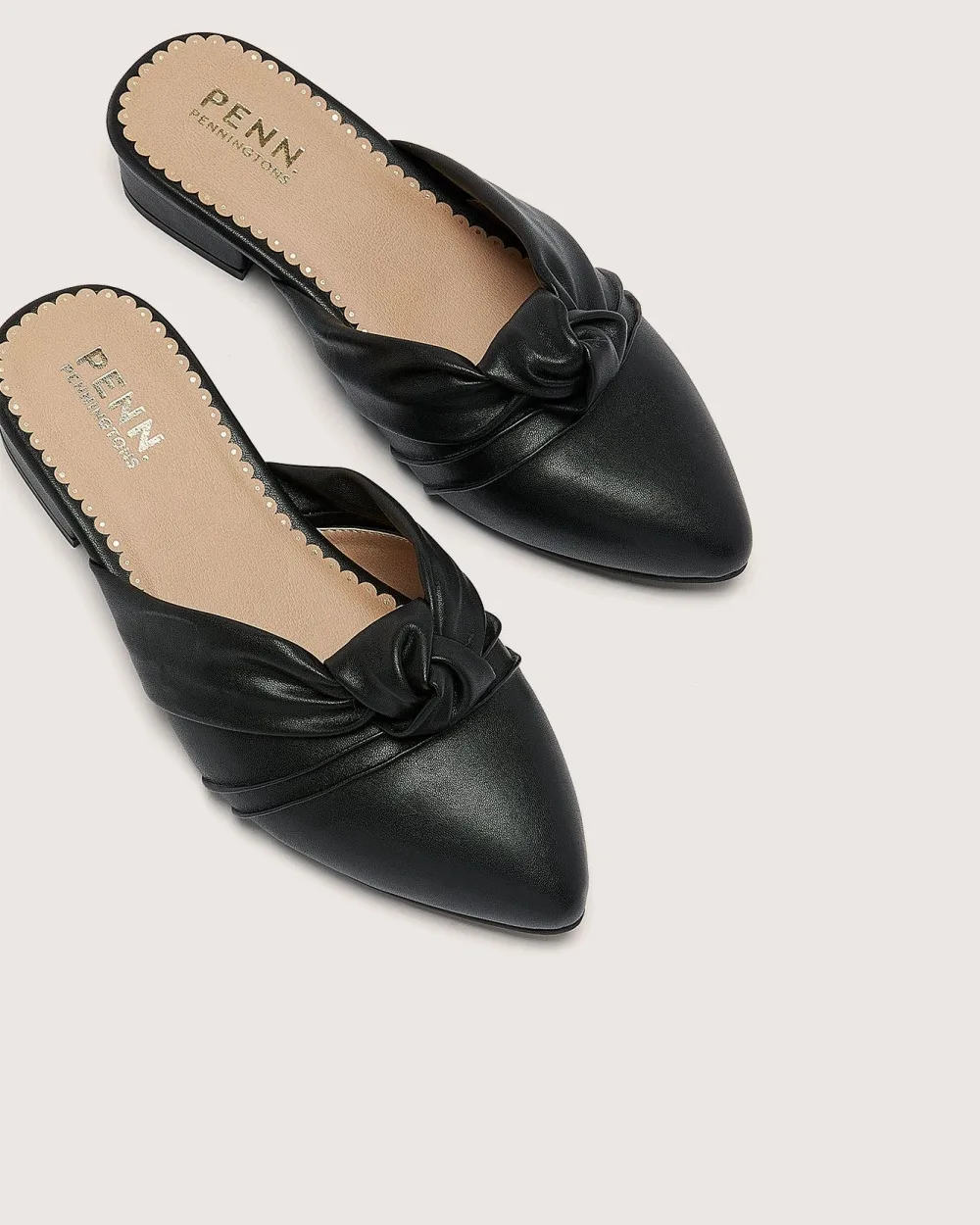 Extra Wide Width, TwistPointed Toe Mule Penningtons