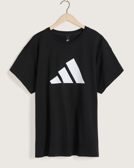 T-shirt en coton avec logo classique - adidas
