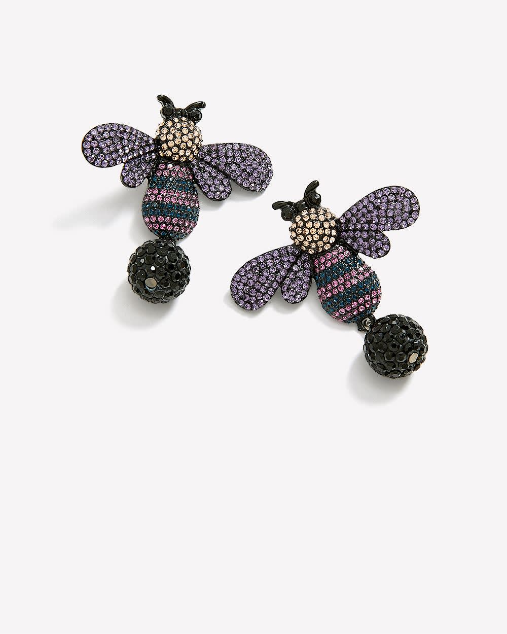 Fancy Colourful Bee-Shaped Earrings