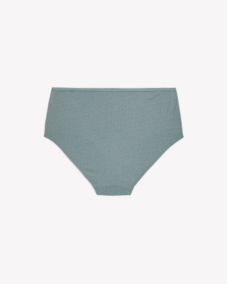 Full Double Dotted Cotton Brief - ti Voglio
