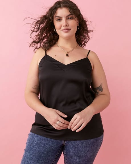 Camisole With Adjustable Straps - Addition Elle