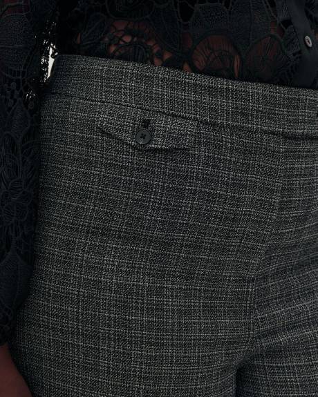 Plaid Wide-Leg Pant - Addition Elle