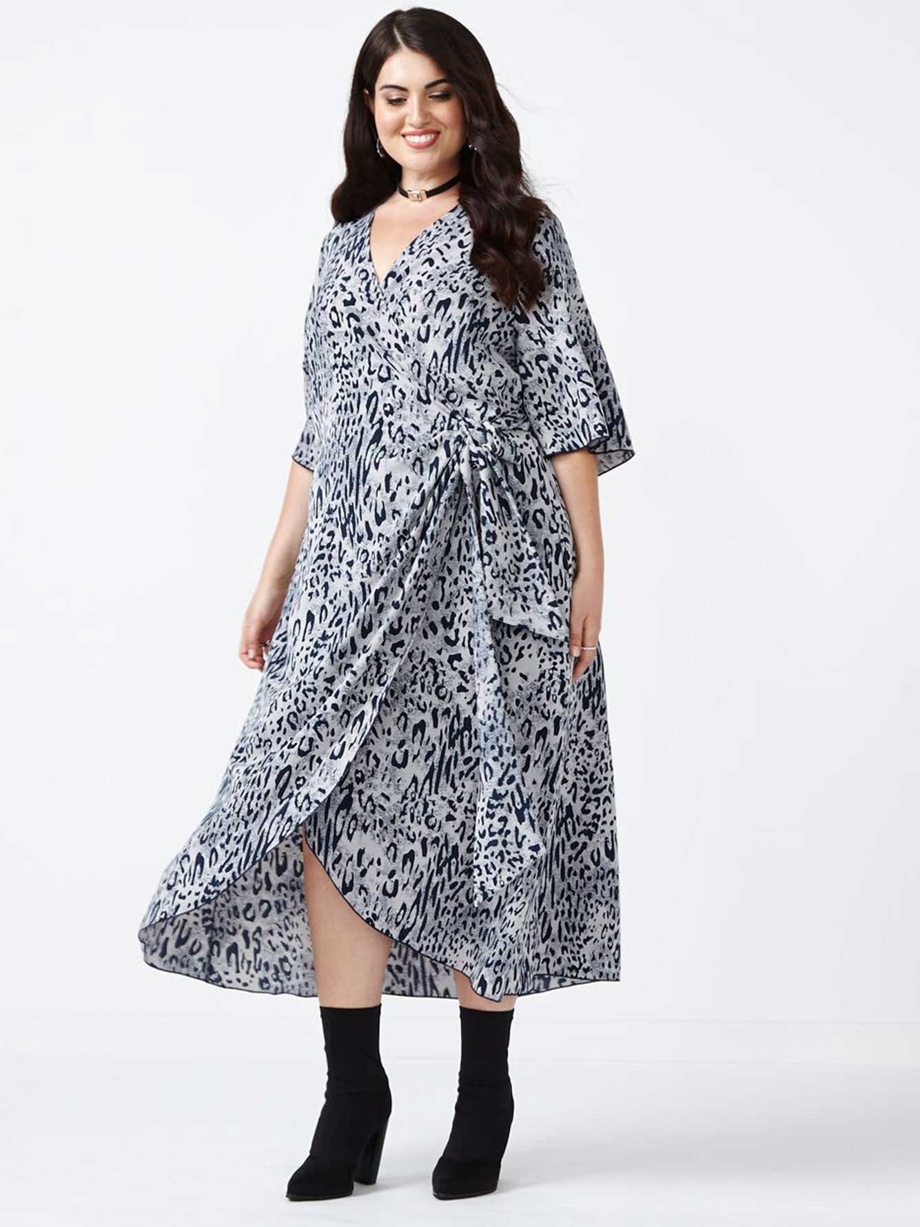 Wrap Dress MELISSA McCARTHY Penningtons